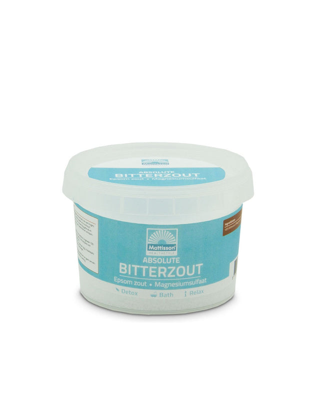 Английска сол (магнезиев сулфат), 275 g Mattisson Healthstyle  Mattisson Healthstyle - Nutra Best Bulgaria