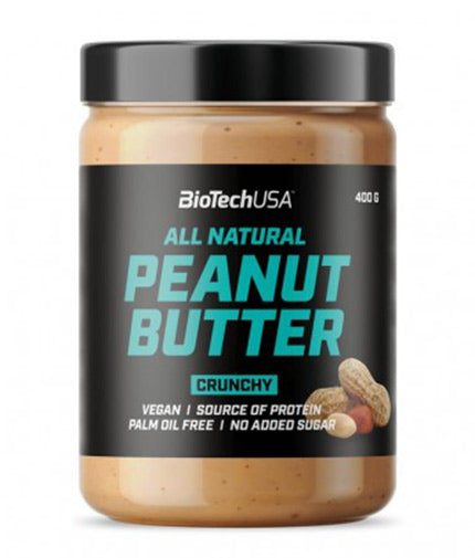 Peanut Butter Crunchy - 0.400 кг  BIOTECH USA - Nutra Best Bulgaria