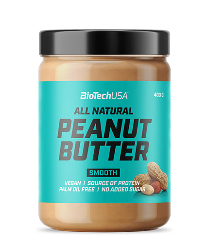 Peanut Butter Smooth - 0.400 кг  BIOTECH USA - Nutra Best Bulgaria