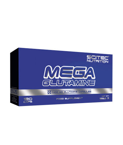 Mega Glutamine / 120 Caps  SCITEC - Nutra Best Bulgaria