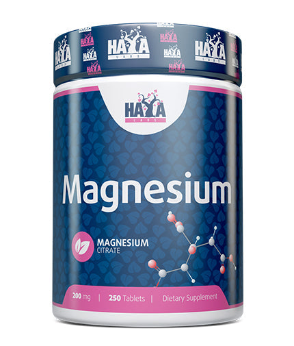 Magnesium Citrate 200 mg / 250 Tabs  HAYA LABS - Nutra Best Bulgaria