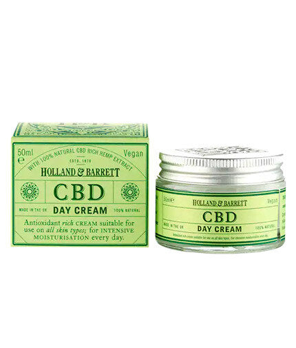 Дневен крем СБД Day Cream  50 ml HOLLAND AND BARRETT - Nutra Best Bulgaria