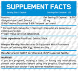 Ginkgo Biloba 60mg / 120 Caps - Nutra Best