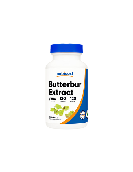 Алергии и мигрена - Екстракт от чобанка, 120 капсули Nutricost - Nutra Best