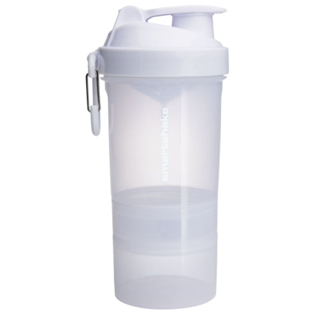 2Go Smart Shaker | Pure White - 600 мл  SmartShake - Nutra Best Bulgaria