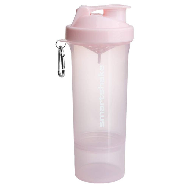 2Go Smart Shaker Slim | Cotton Pink - 500 мл  SmartShake - Nutra Best Bulgaria
