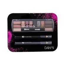 2K - Night & Day Dawn Eyes Palette - Gift set for eye make-up  2K - Nutra Best Bulgaria
