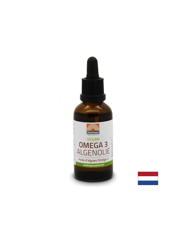 Веган Омега-3 от водорасли, 13.1 mg х 30 ml капки  Mattisson Healthstyle - Nutra Best Bulgaria