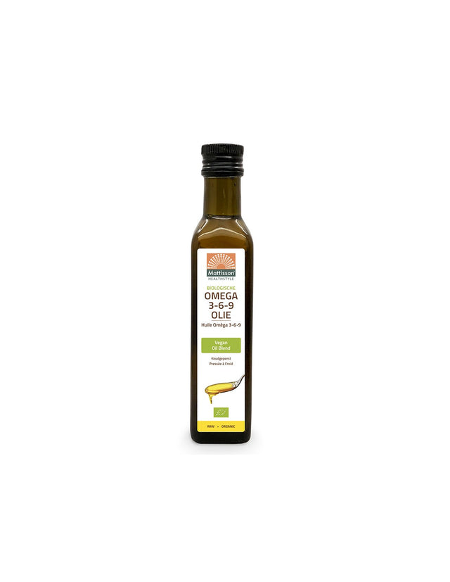 Омега-3-6-9 organic масло (Веган ), 250 ml Mattisson Healthstyle  Mattisson Healthstyle - Nutra Best Bulgaria