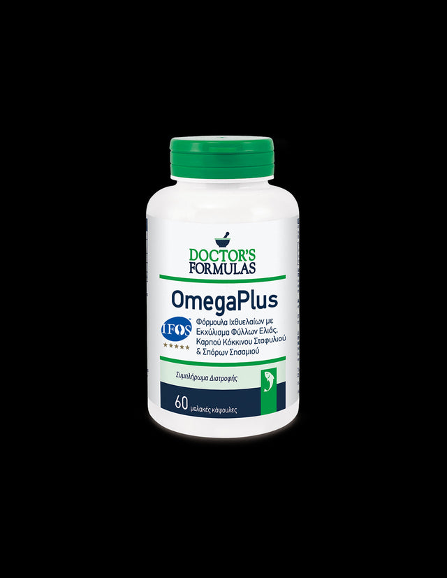 Омега Плюс (Омега-3, маслина, гроздово семе и сусам), 60 софтгел капсули Doctor’s Formulas  Doctor’s Formulas - Nutra Best Bulgaria