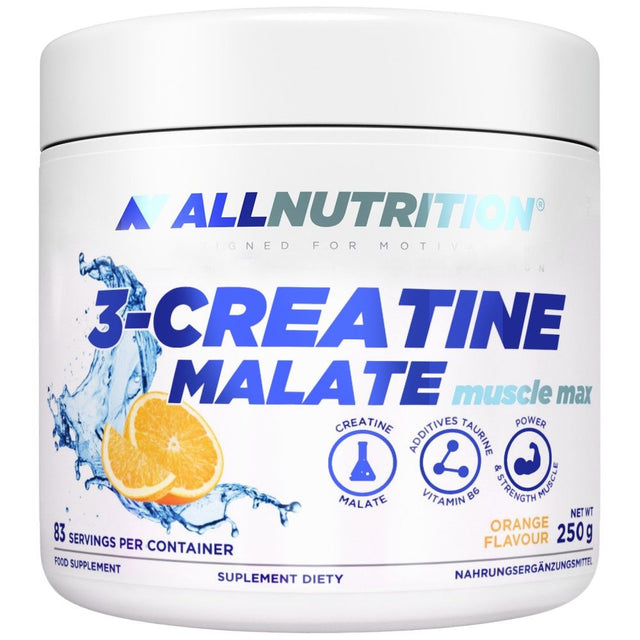 3 Creatine Malate | Tri-Creatine Malate Powder - 250 грама  AllNutrition - Nutra Best Bulgaria