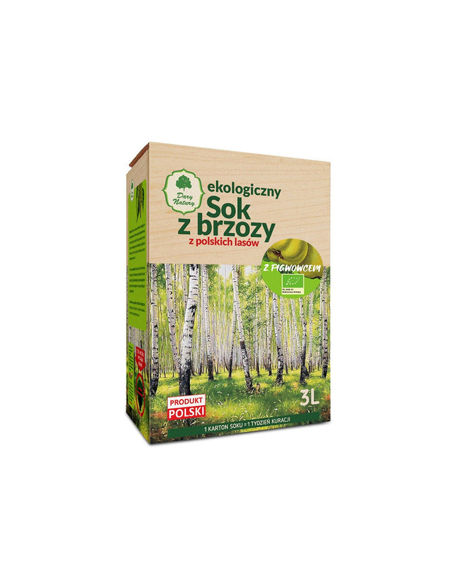 Био сок от бреза и дюля - С детоксикационно и диуретично действие, 3 литра  Dary Natury - Nutra Best Bulgaria