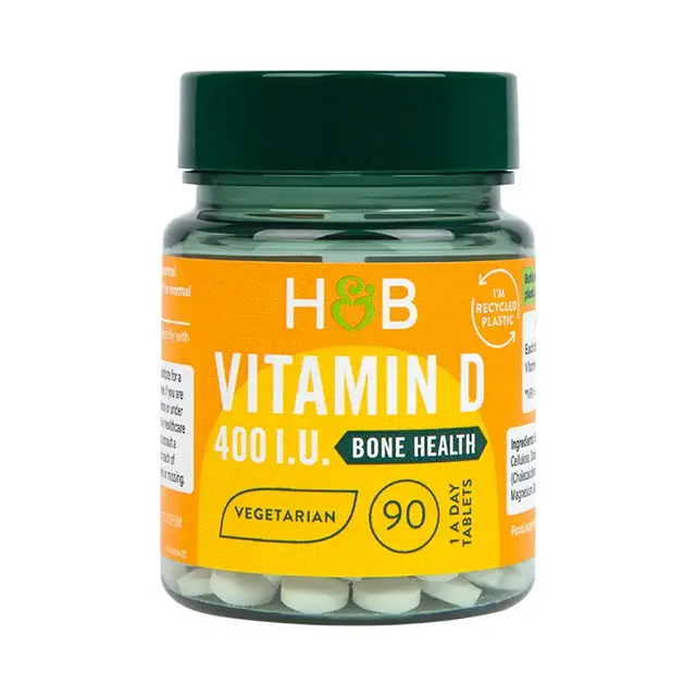 Витамин Д3 (Vitamin D3 400 I.U.) 10мкг 90 таблетки HOLLAND & BARRETT  Holland and Barrett - Nutra Best Bulgaria