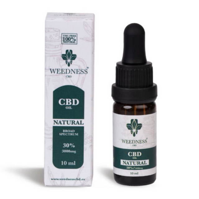 Хармония СБД масло 30% Широк спектър |Натурално (10ml) стара визия  Weedness - Nutra Best Bulgaria