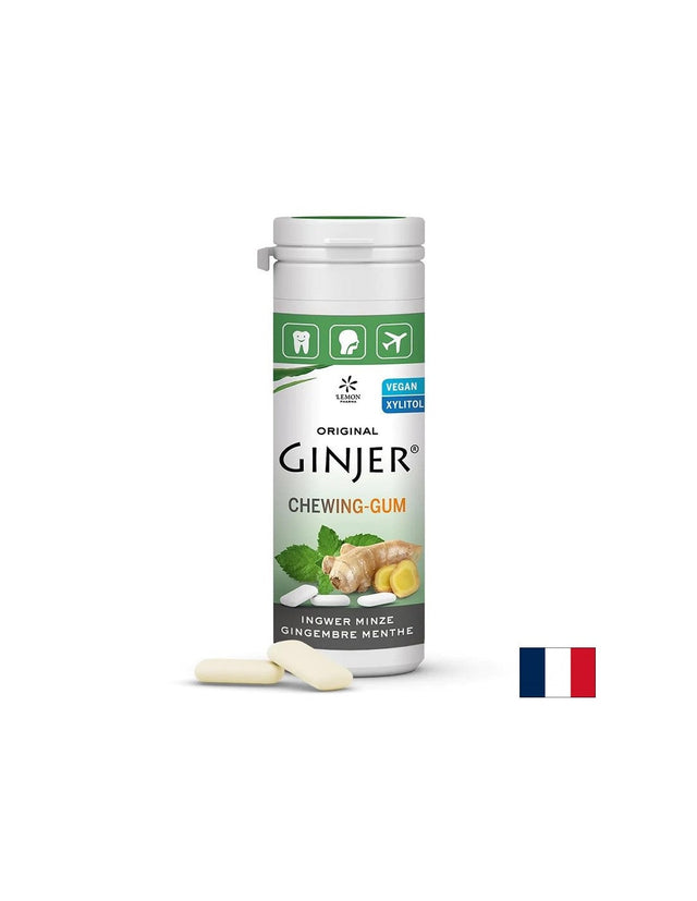 Джинджифилови дъвки с мента, 30 g (20 броя) Lemon Pharma  Lemon Pharma - Nutra Best Bulgaria