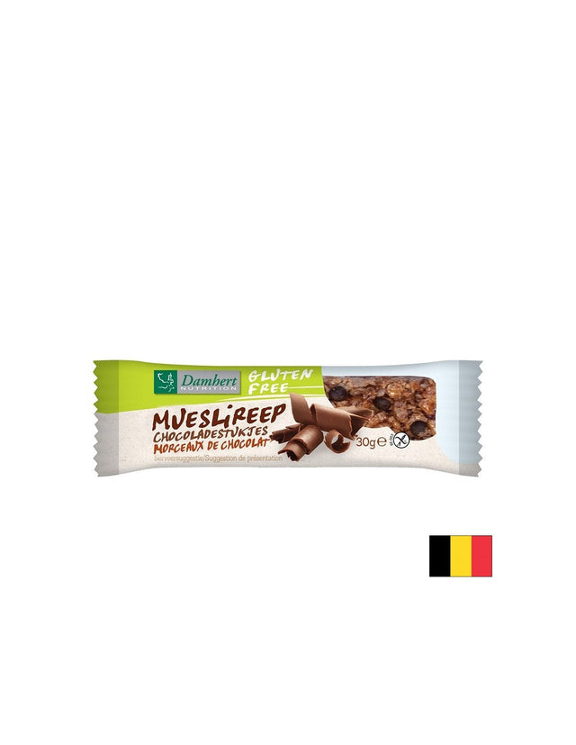 Мюсли бар с шоколад (без глутен), БИО, 30 g  Damhert - Nutra Best Bulgaria