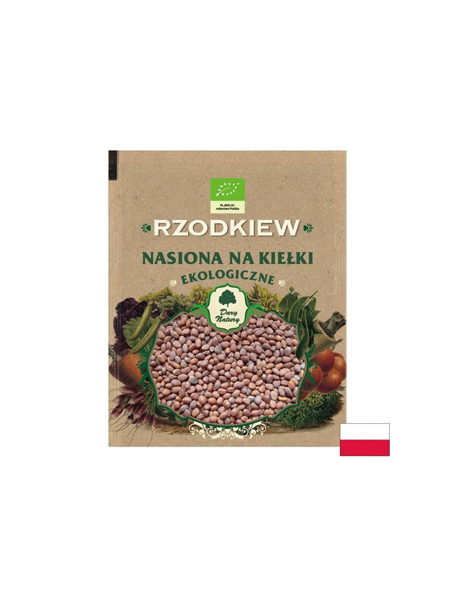 Репички - Семена за кълнове Био, 30 g Dary Natury  Dary Natury - Nutra Best Bulgaria