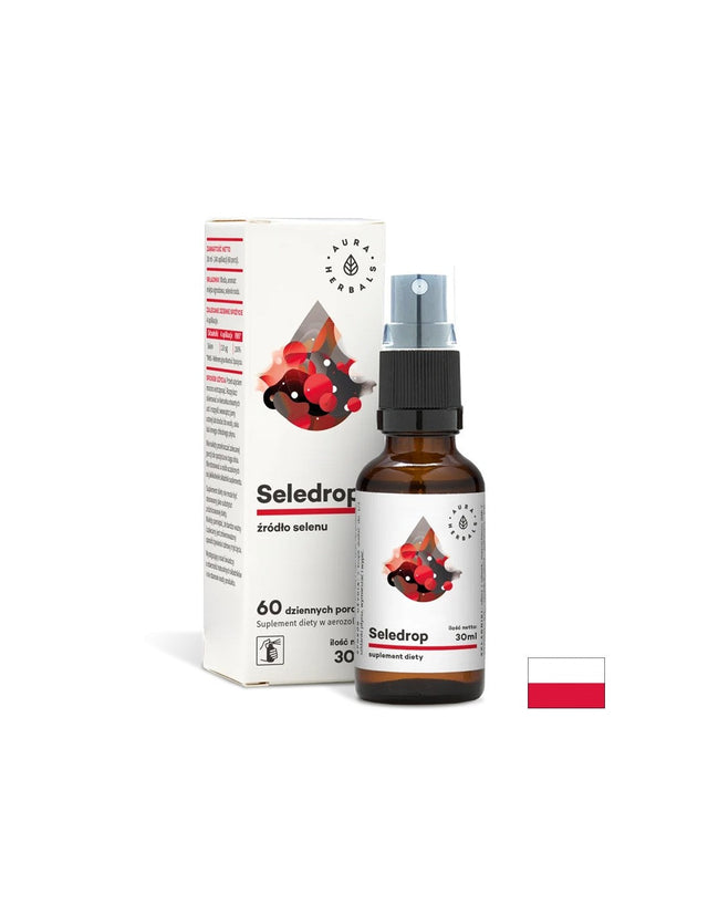 В подкрепа на щитовидната жлеза - Селен (натриев селенит), 30 ml орален спрей Aura Herbals  Aura Herbals - Nutra Best Bulgaria