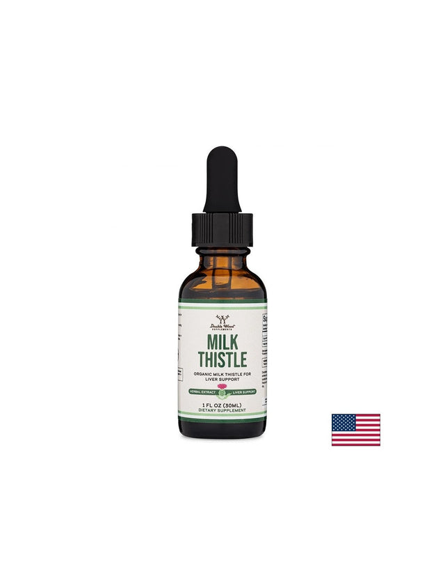 Бял трън – Защита и пречистване на черния дроб, 30 ml капки  Double Wood - Nutra Best Bulgaria