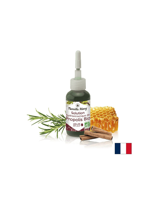 Имунитет - Прополис с пчелен мед и етерични масла, капки 30 ml  Famille Mary - Nutra Best Bulgaria