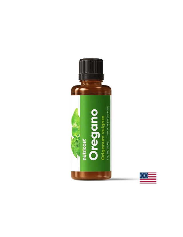 Стомашно-чревен тракт и дихателна система - Риган (етерично масло), 30 ml  Nutricost - Nutra Best Bulgaria