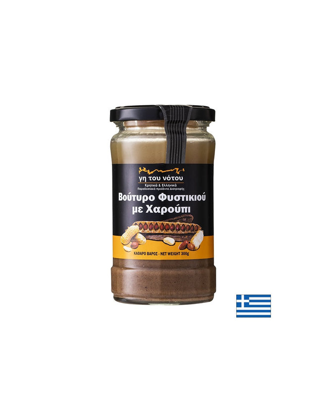 Фъстъчено масло с рожков, 300 g  Raks - Nutra Best Bulgaria