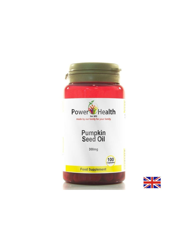 Простата и уринарен тракт - Масло от тиквено семе 300 mg, 100 капсули  Power Health - Nutra Best Bulgaria