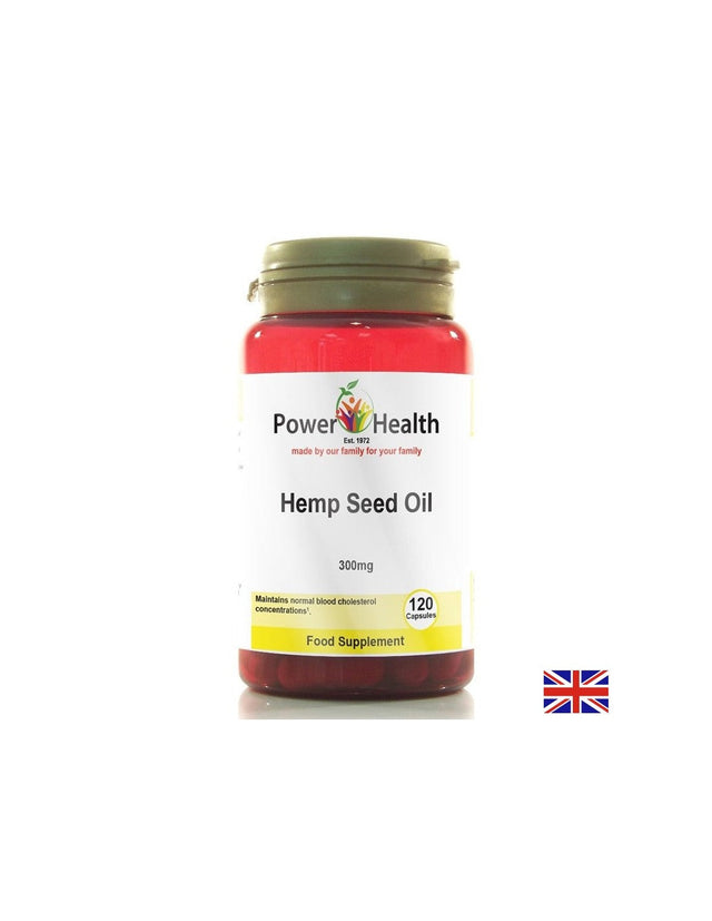 Памет и концентрация - Конопено масло 300 mg, 120 капсули  Power Health - Nutra Best Bulgaria