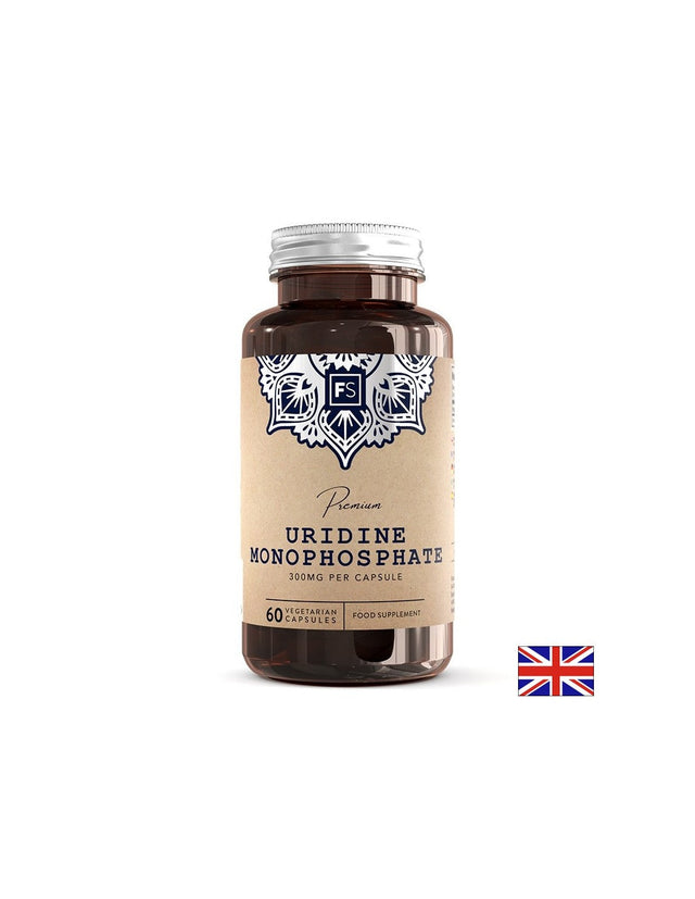 Стрес и нервно напрежение - Уридин монофосфат, 300 mg х 60 капсули  Focus Supplements - Nutra Best Bulgaria