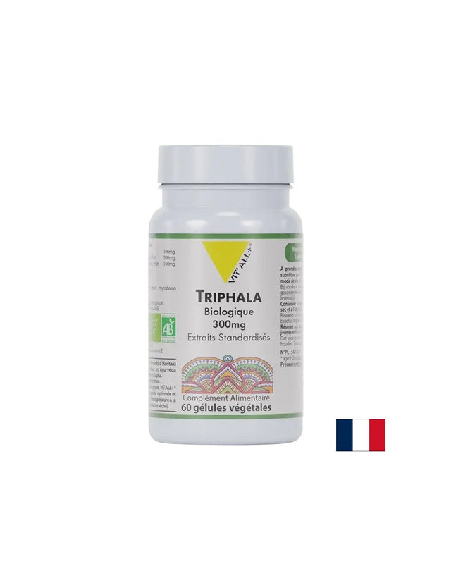 Добро храносмилане и детоксикация - Трифала БИО, 300 mg x 60 капсули  Vit'all Plus - Nutra Best Bulgaria