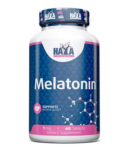 Melatonin 1 mg / 60 Tabs  HAYA LABS - Nutra Best Bulgaria