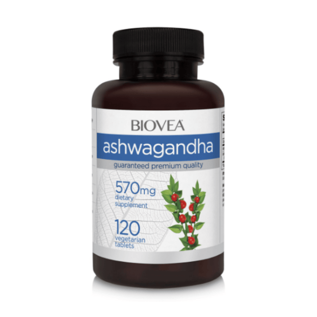 Ashwagandha 572 mg / 120 Tabs - Nutra Best Bulgaria