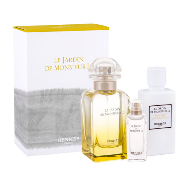 Hermès Le Jardin De Monsieur Li Eau De Toilette Spray 50ml Set 3 Pieces - Nutra Best Bulgaria