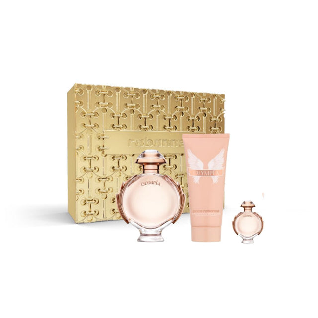Paco Rabanne Olympéa Eau De Perfume Spray 80ml Set 3 Pieces Christmas 2023 - Nutra Best Bulgaria