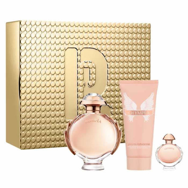 Paco Rabanne Olympéa Eau De Perfume Spray 80ml Set 3 Pieces - Nutra Best Bulgaria