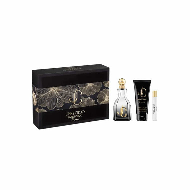 Jimmy Choo I Want Choo Eau De Parfum Spray 100ml Set 3 Pieces - Nutra Best Bulgaria