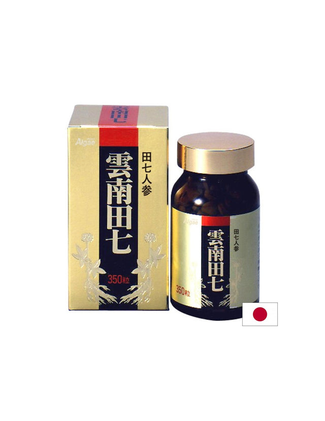 Тиенчи женшен - Енергия и добро кръвообращение, 350 таблетки  Japan Algae - Nutra Best Bulgaria