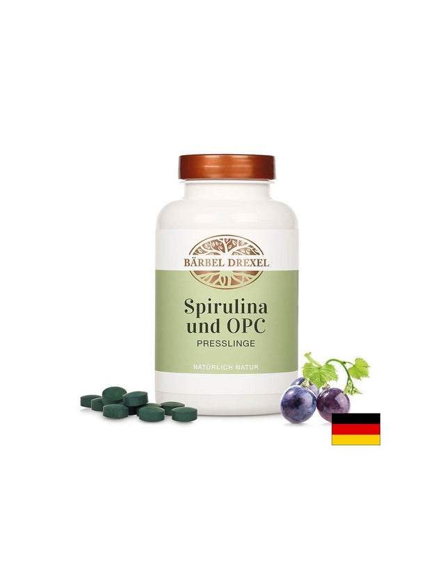 Спирулина и олигомерни проантоцианидини - Антиоксидант, имуноукрепващо и енергизиращо средство, 360 таблетки Bärbel Drexel  Bärbel Drexel - Nutra Best Bulgaria