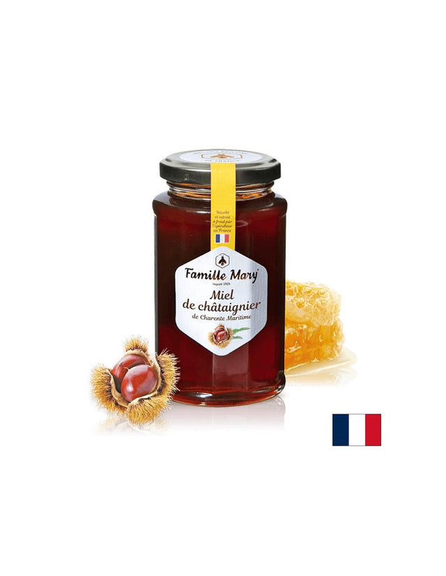 Пчелен мед от кестеново дърво (от района на приморска Шаранта, Франция), 360 g  Famille Mary - Nutra Best Bulgaria