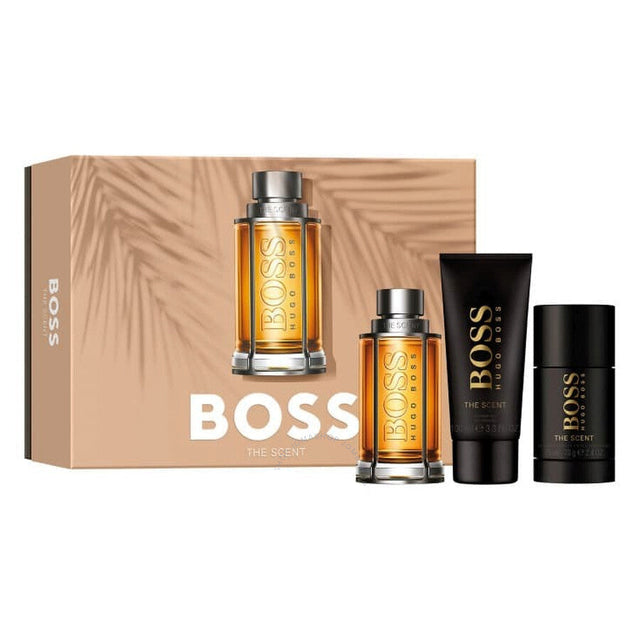 Hugo Boss The Scent Eau De Toilette Spray 100ml Set 3 Pieces - Nutra Best Bulgaria