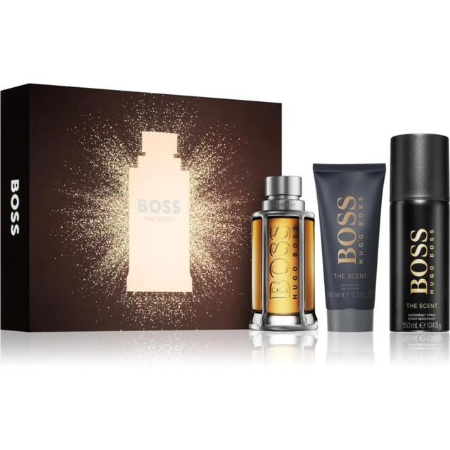 Hugo Boss The Scent Eau De Toilette 100ml Desodorante 150ml Gel Ducha 100ml - Nutra Best Bulgaria