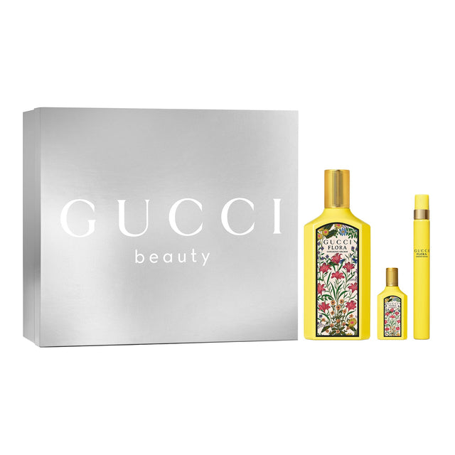Gucci Flora Gorgeous Orchid Eau de Perfume 100ml Set 3 Pieces - Nutra Best Bulgaria