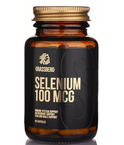 GRASSBERG Selenium 100mcg  60 Caps - Nutra Best Bulgaria