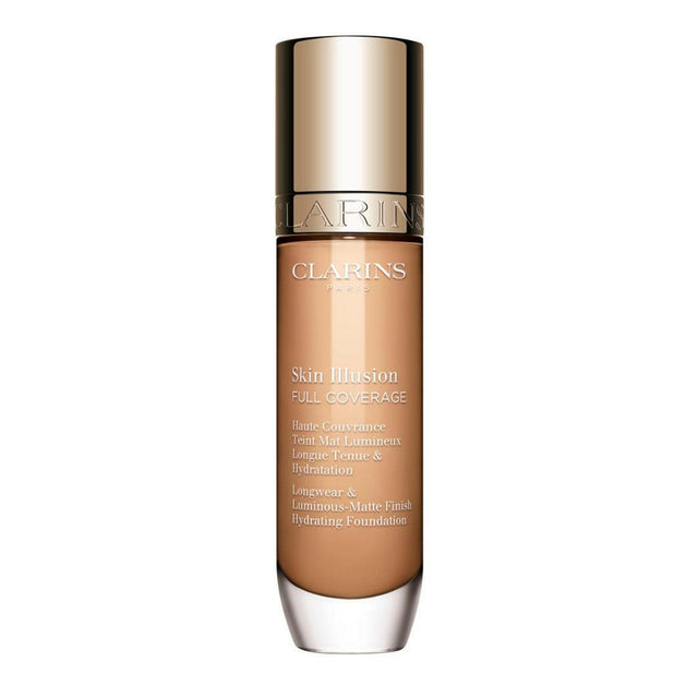 Clarins, Skin Illusion, Пълно покритие, Течна основа, 106, 106N, 30 мл