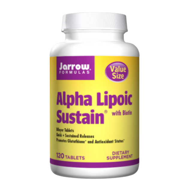 Alpha Lipoic Sustain 300 mg - 120 Таблетки - Nutra Best Bulgaria