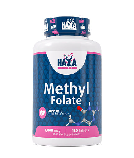 Methyl Folate 1000 mcg / 120 Тabs  HAYA LABS - Nutra Best Bulgaria