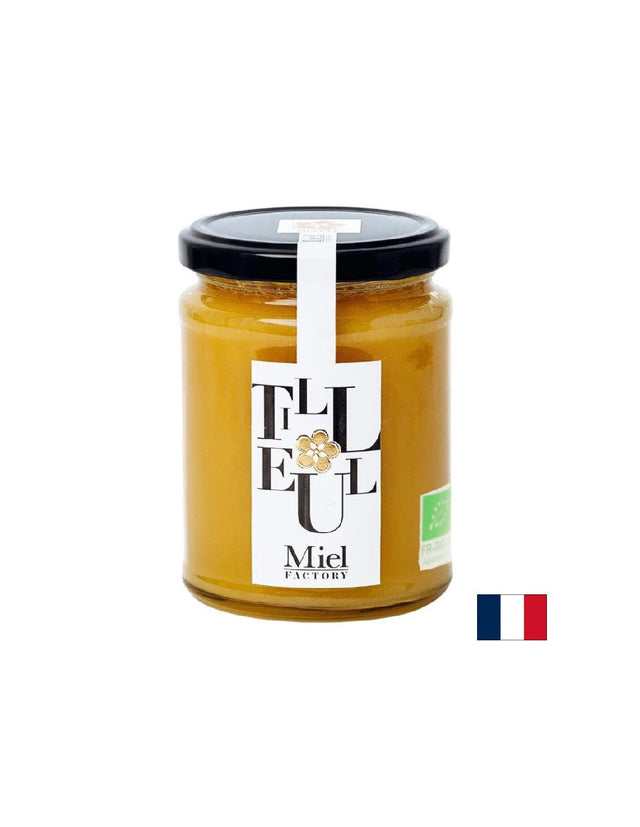 Пчелен мед от цвят на липа, БИО (Франция), 380 g  Miel Factory - Nutra Best Bulgaria