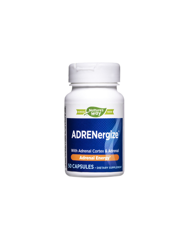 ADRENergize - Срещу стрес и в подкрепа на надбъбречната жлеза, 50 капсули Nature’s Way - Nutra Best Bulgaria