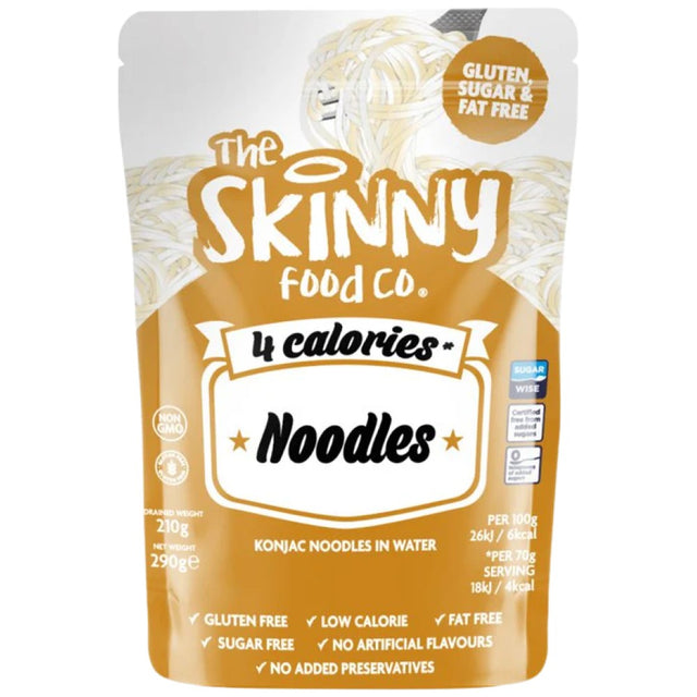 4 Calorie Shirataki Skinny Noodles - 210 грама  Skinny Food Co - Nutra Best Bulgaria