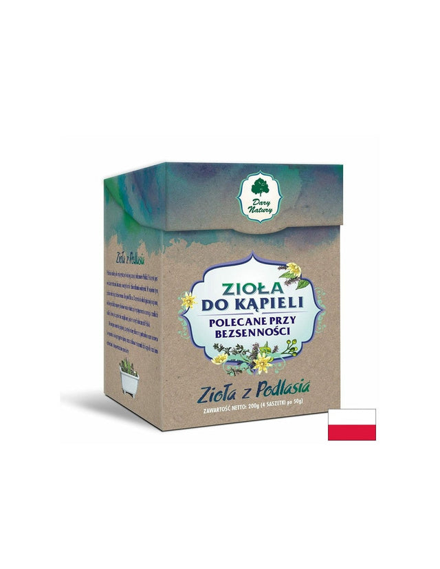 Билки за баня при безсъние, 4 сашета x 50 g  Dary Natury - Nutra Best Bulgaria